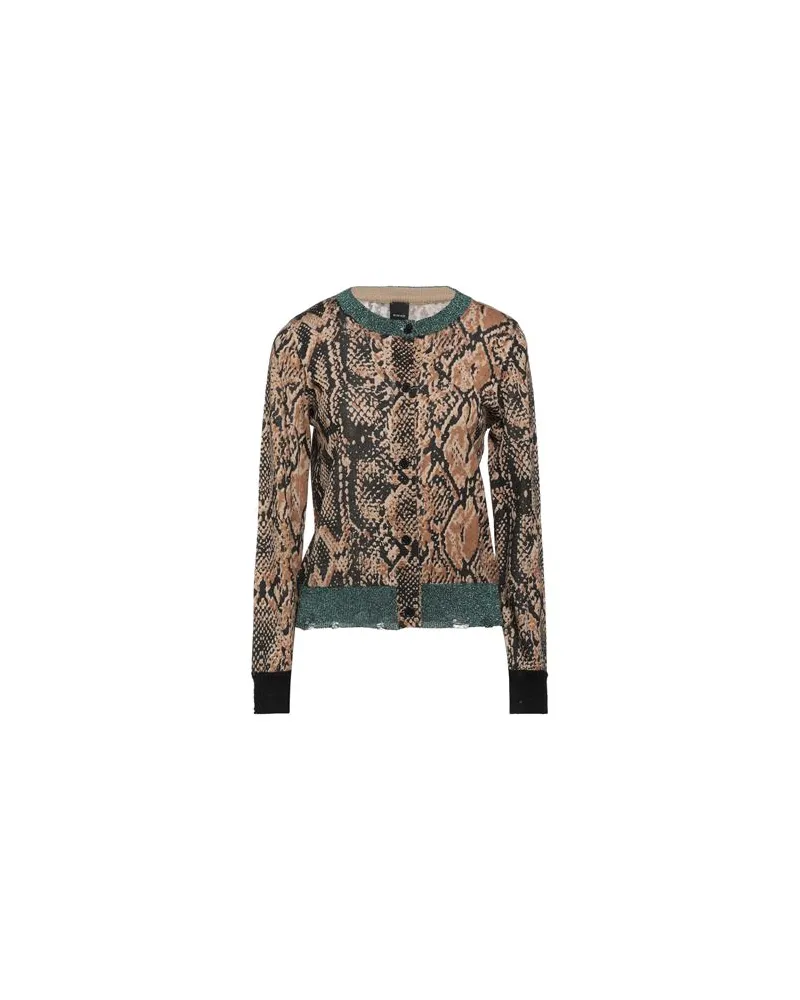 Pinko STRICKWAREN - Strickjackenauf YOOX.COM Sand