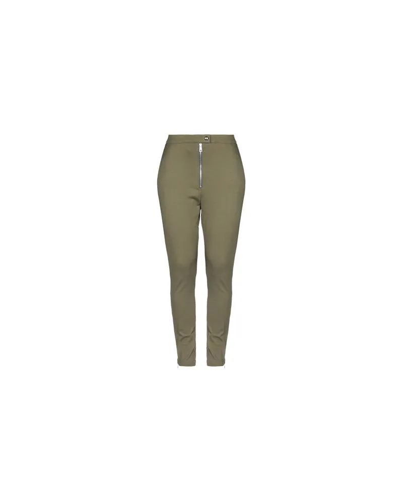 Dondup HOSEN & RÖCKE - Hosenauf YOOX.COM Militärgrün