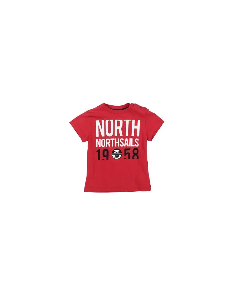 North Sails TOPS - T-shirtsauf YOOX.COM Rot