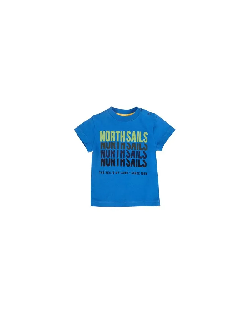 North Sails TOPS - T-shirtsauf YOOX.COM Hellblau