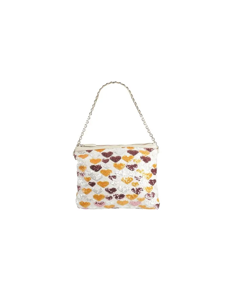 LA CARRIE TASCHEN - Umhängetascheauf YOOX.COM Cremeweiß