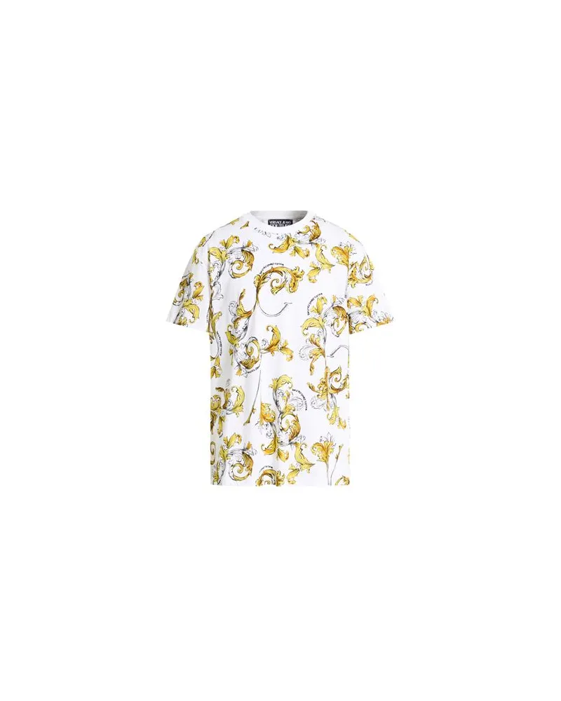 Versace Jeans TOPS - T-shirtsauf YOOX.COM Weiß