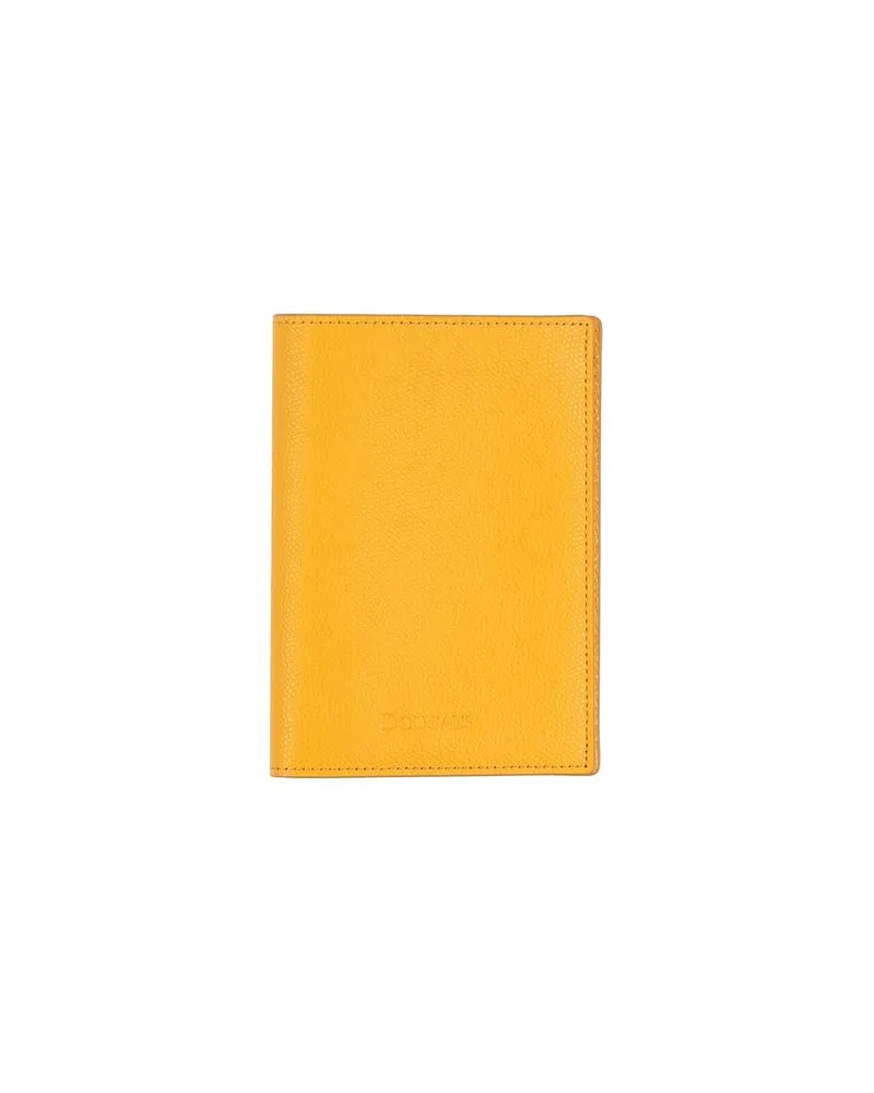 Doucal´s Kleinlederwaren - Dokumentenetuisauf YOOX.COM Gelb