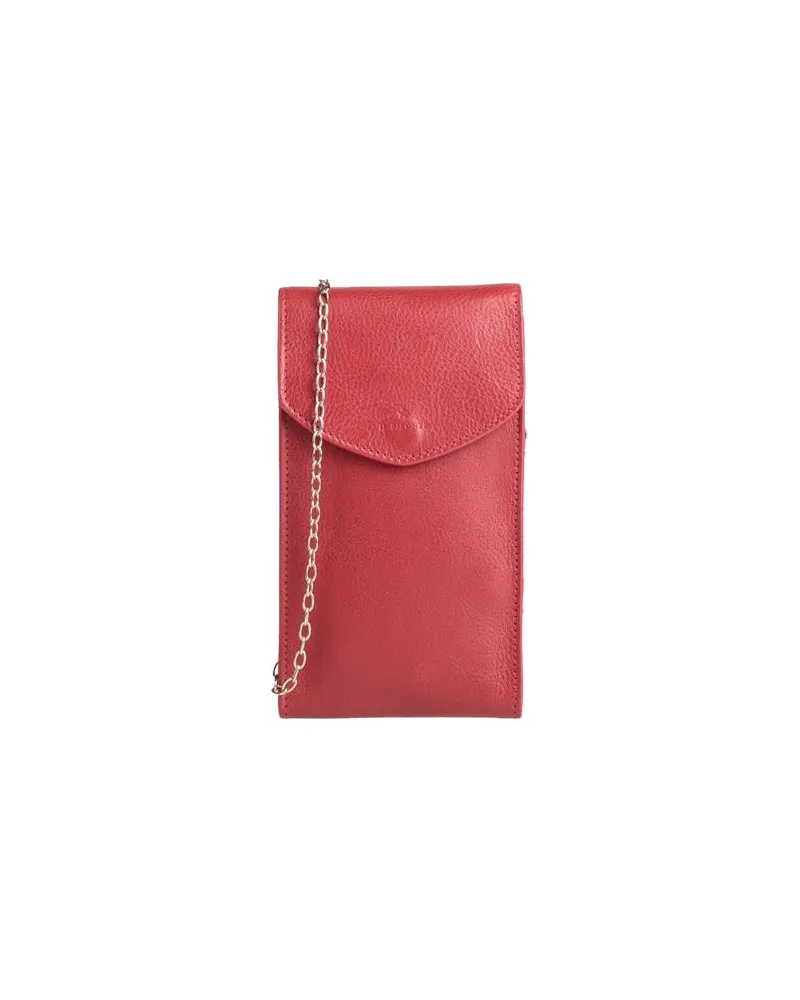 IL BISONTE TASCHEN - Umhängetascheauf YOOX.COM Ziegelrot