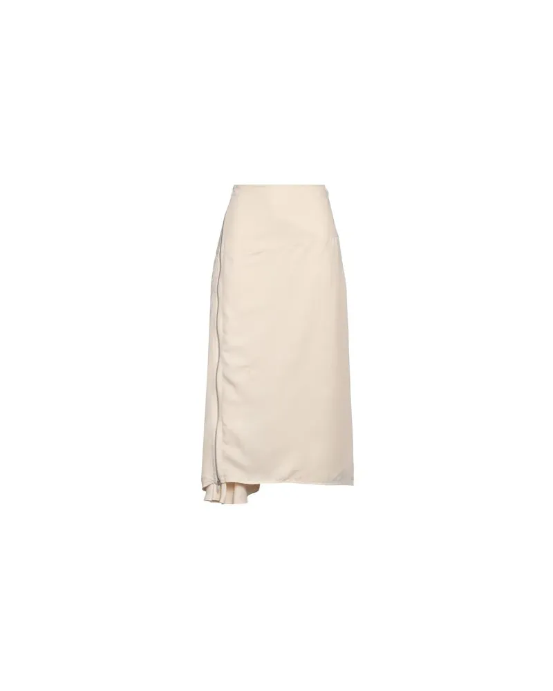 Jil Sander HOSEN & RÖCKE - Midi-Röckeauf YOOX.COM Cremeweiß