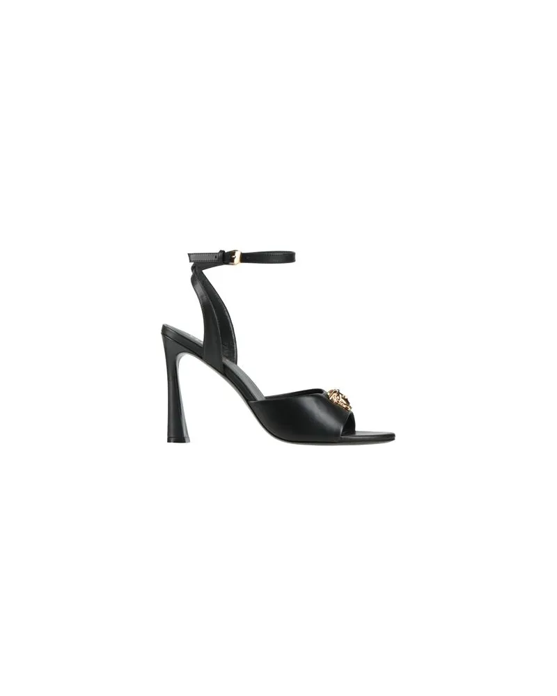 Versace SCHUHE - Sandalenauf YOOX.COM Schwarz