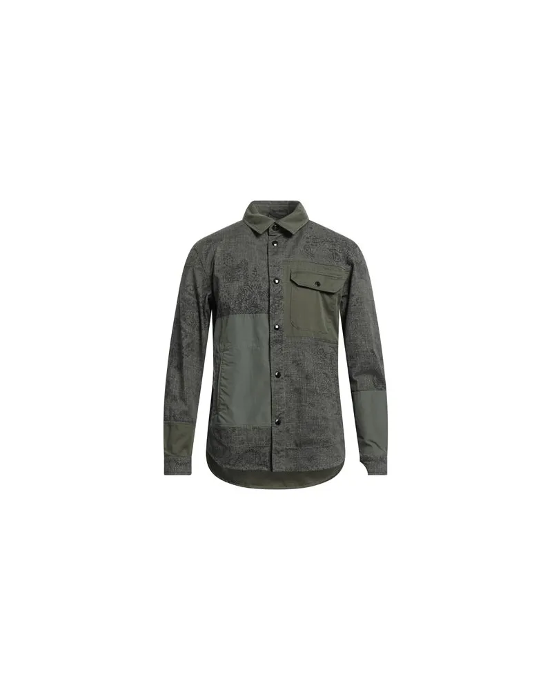 Woolrich TOPS - Hemdenauf YOOX.COM Militärgrün