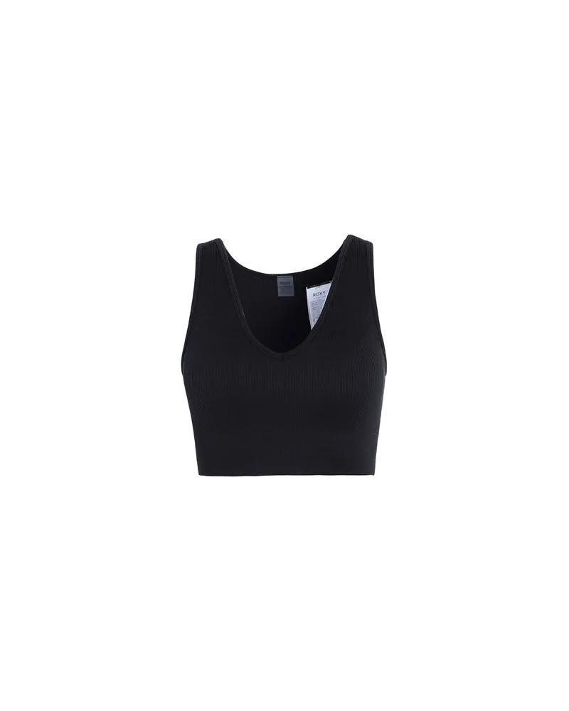 Roxy RX Top Chill Out Seamless V  - TOPS - Topsauf YOOX.COM Schwarz