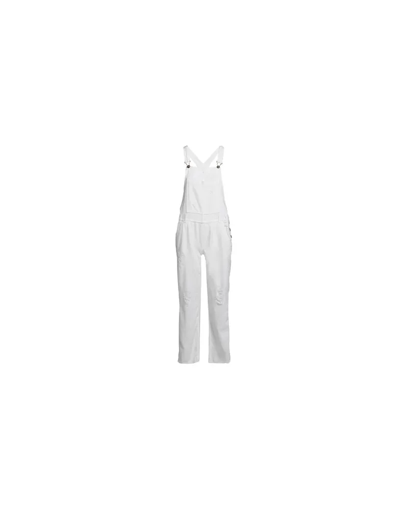 Roy Roger's OVERALLS - Lange Overallsauf YOOX.COM Weiß