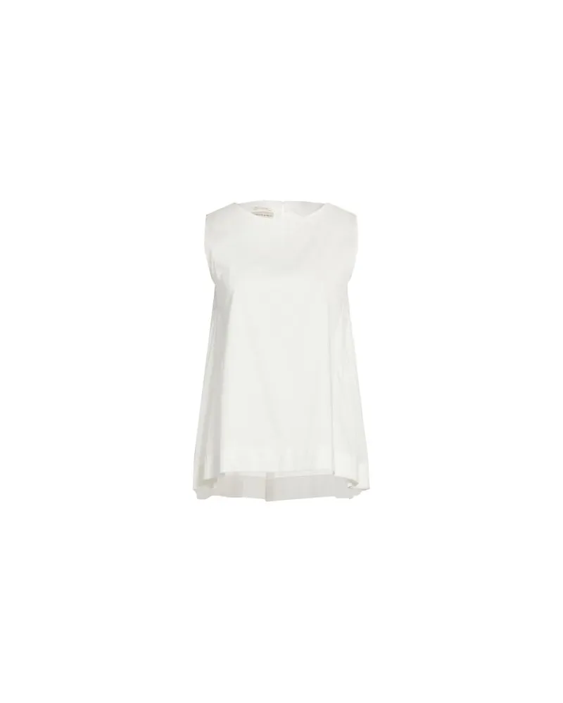 Alessia Santi TOPS - Topsauf YOOX.COM Weiß