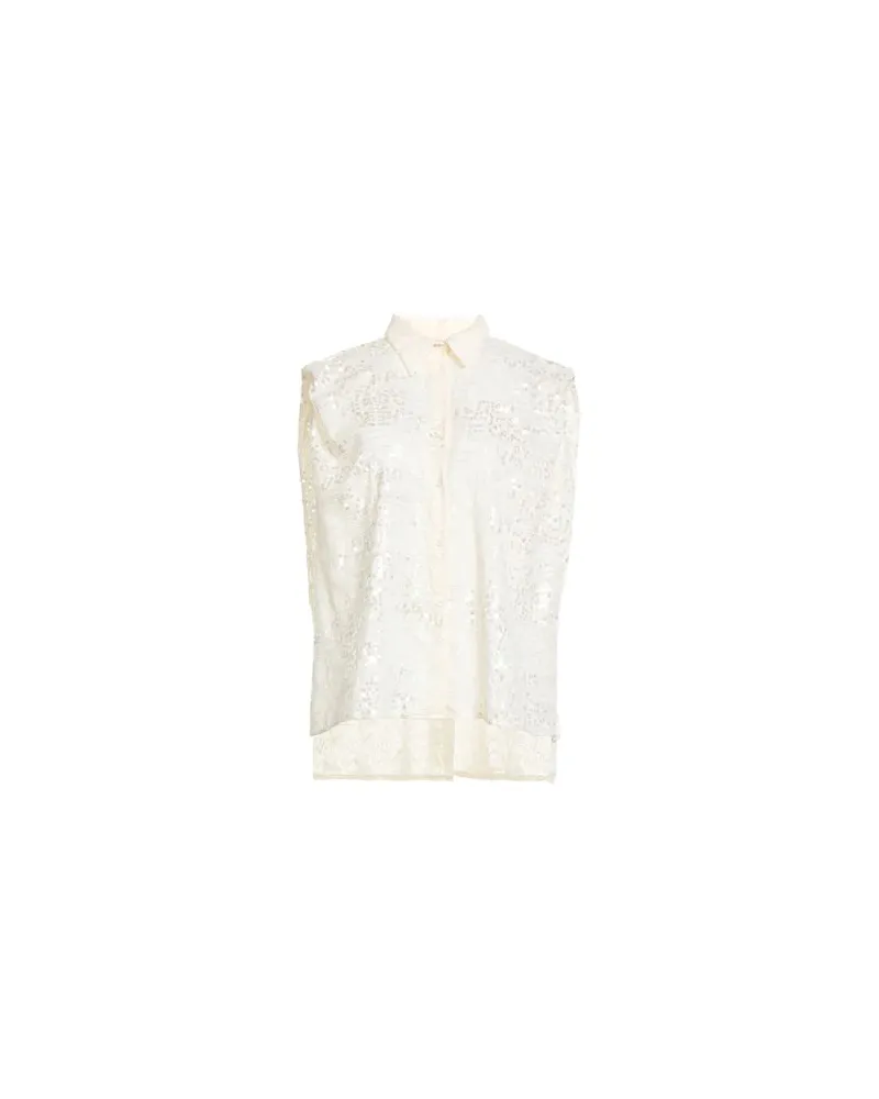 King Kong TOPS - Hemdenauf YOOX.COM Cremeweiß