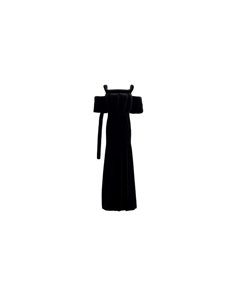 Burberry KLEIDER - Maxi-Kleiderauf YOOX.COM Schwarz