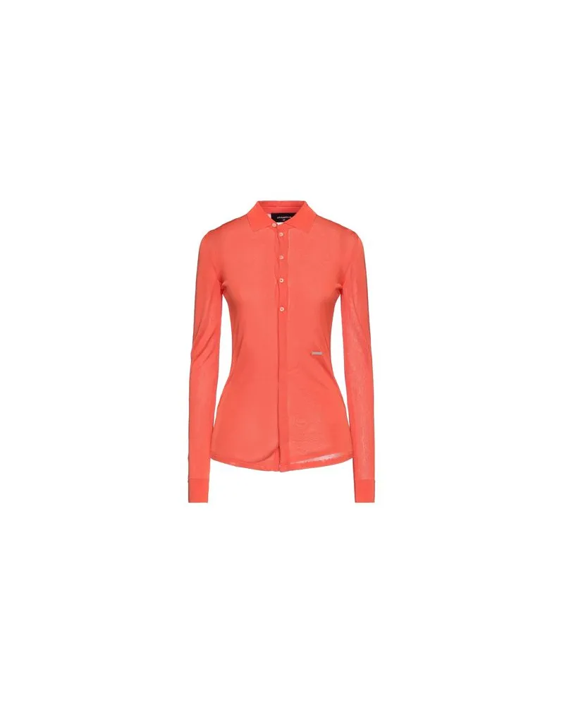 Dsquared2 TOPS - Hemdenauf YOOX.COM Orange