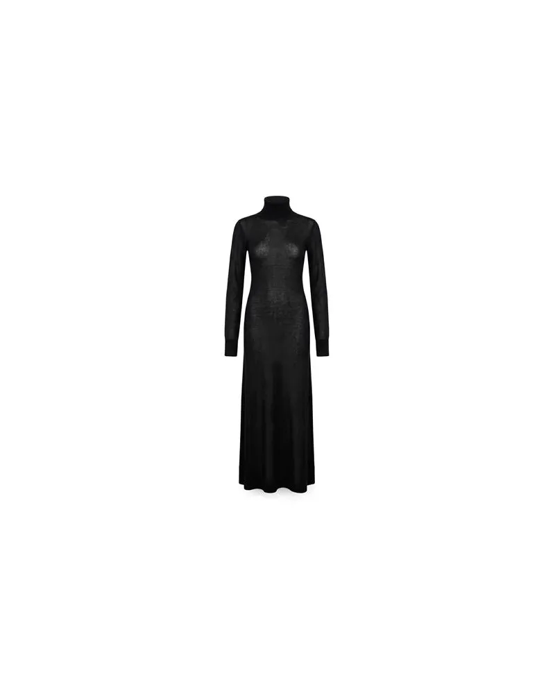 Totême KLEIDER - Maxi-Kleiderauf YOOX.COM Schwarz
