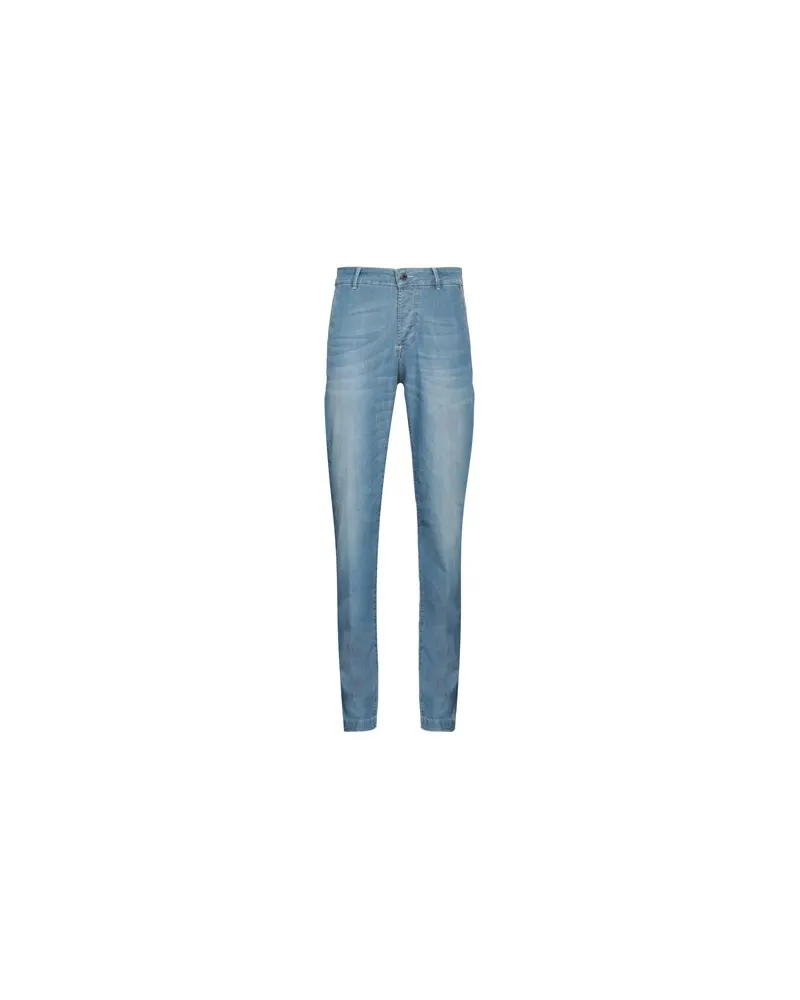 CAMOUFLAGE AR AND J. HOSEN & RÖCKE - Jeanshosenauf YOOX.COM Blau
