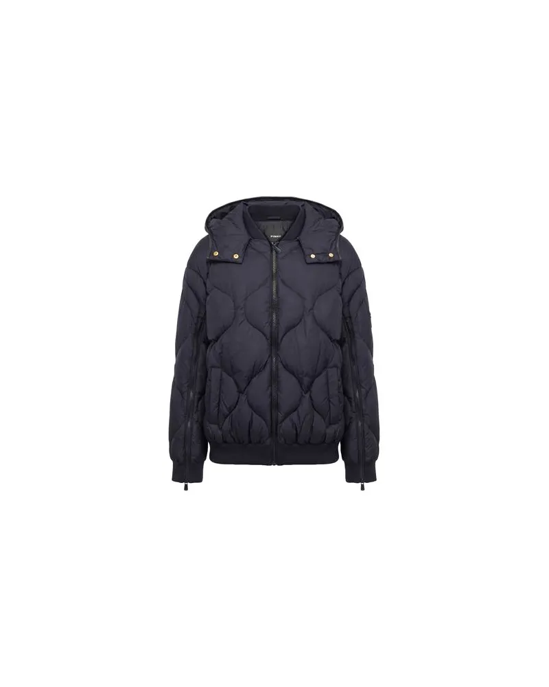Pinko JACKEN & MÄNTEL - Pufferjacken & Daunenjackenauf YOOX.COM Nachtblau