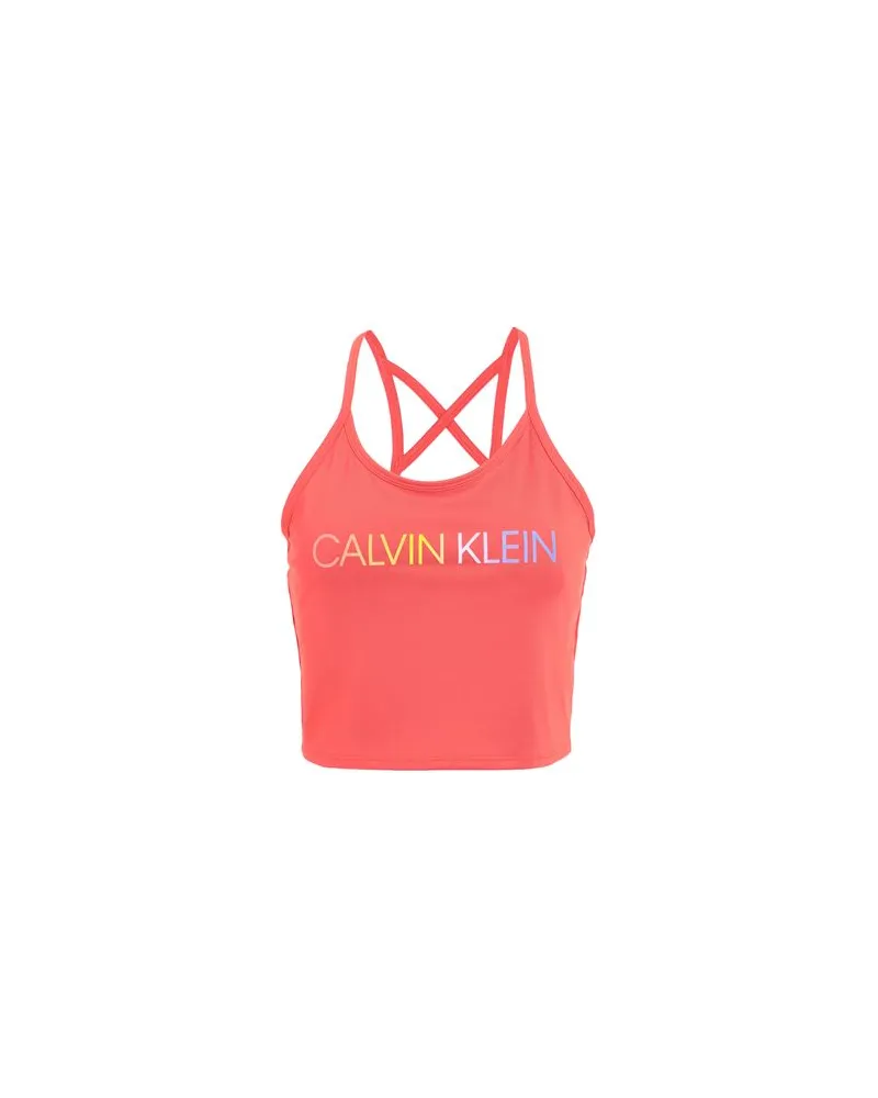 Calvin Klein WO - COOL TOUCH TOP - TOPS - Topsauf YOOX.COM Orange