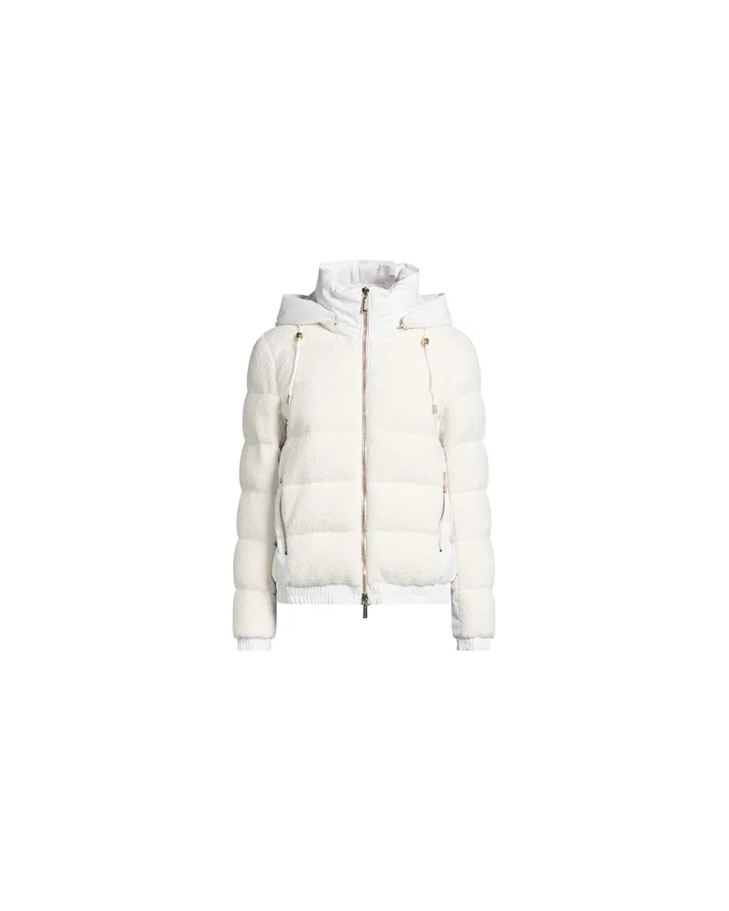 MOORER JACKEN & MÄNTEL - Pufferjacken & Daunenjackenauf YOOX.COM Cremeweiß