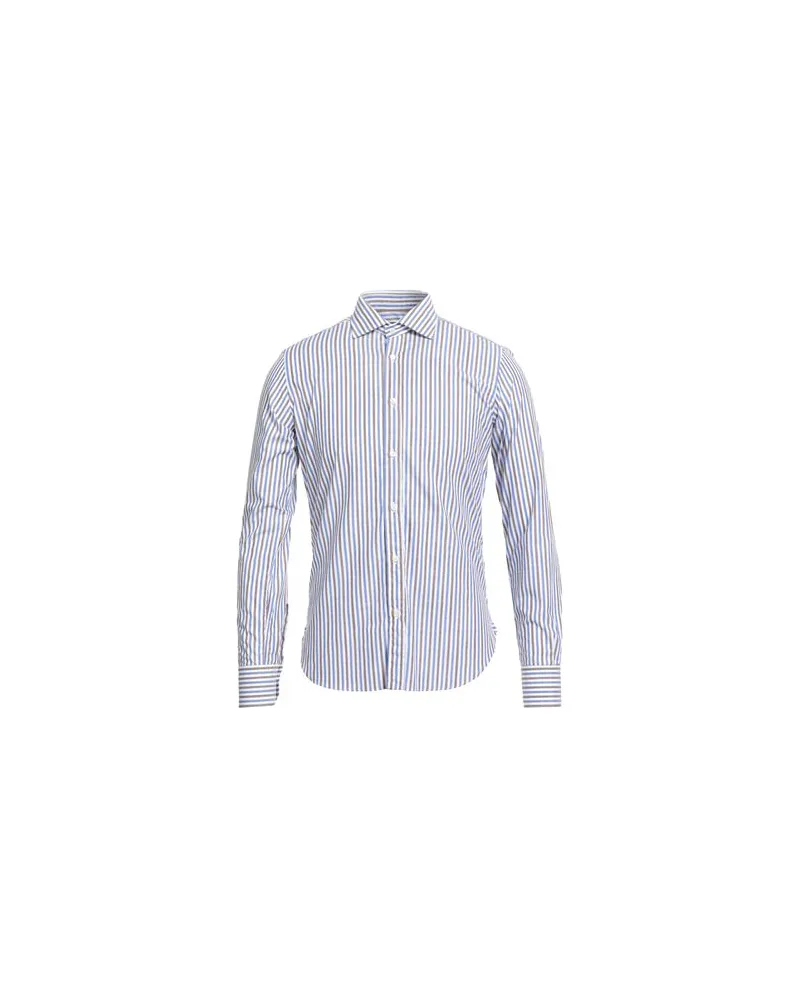 MP Massimo Piombo TOPS - Hemdenauf YOOX.COM Blau