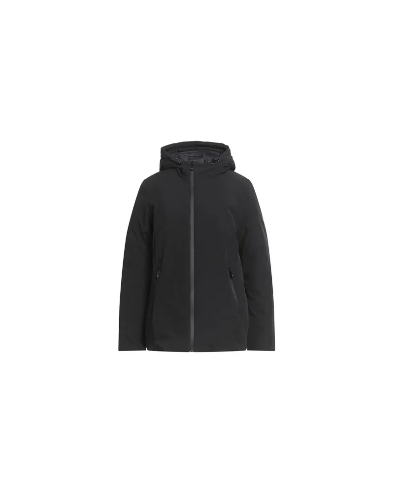 ELEVEN JACKEN & MÄNTEL - Pufferjacken & Daunenjackenauf YOOX.COM Schwarz