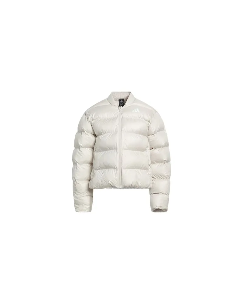 adidas W ESS SD PUF J  - JACKEN & MÄNTEL - Pufferjacken & Daunenjackenauf YOOX.COM Beige