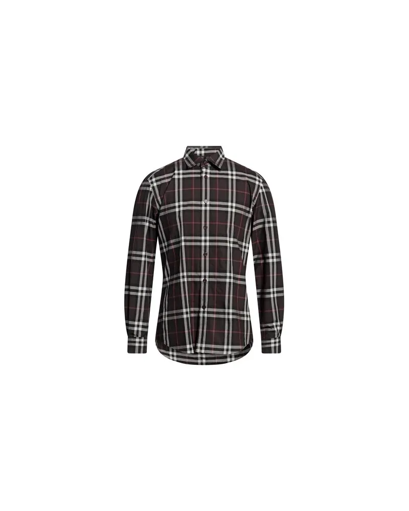 Burberry TOPS - Hemdenauf YOOX.COM Dunkelbraun