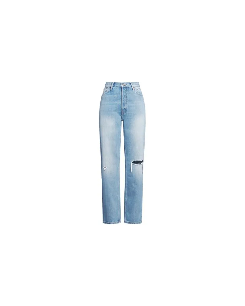 RE/DONE HOSEN & RÖCKE - Jeanshosenauf YOOX.COM Blau