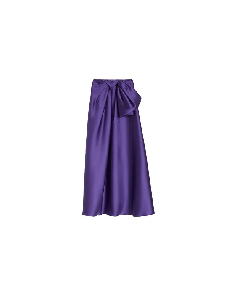 Alberta Ferretti HOSEN & RÖCKE - Maxi-Röckeauf YOOX.COM Violett