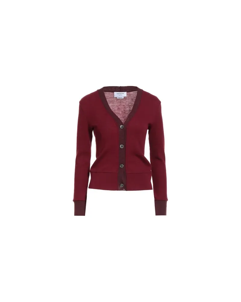 Thom Browne STRICKWAREN - Strickjackenauf YOOX.COM Bordeaux