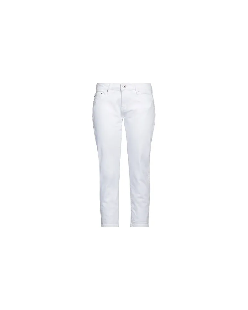 Adriano Goldschmied HOSEN & RÖCKE - Jeanshosenauf YOOX.COM Weiß
