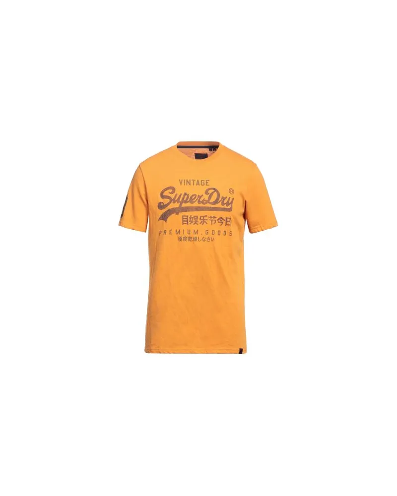 Superdry. TOPS - T-shirtsauf YOOX.COM Orange