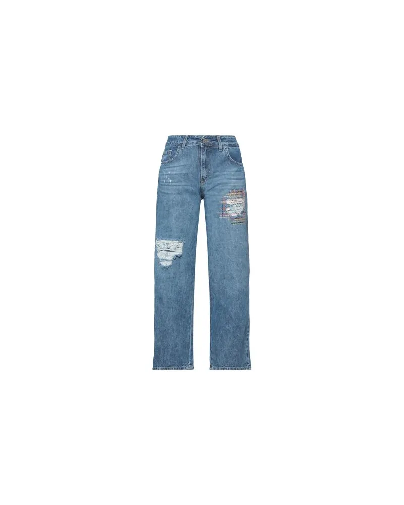 CAFèNOIR  HOSEN & RÖCKE - Jeanshosenauf YOOX.COM Blau