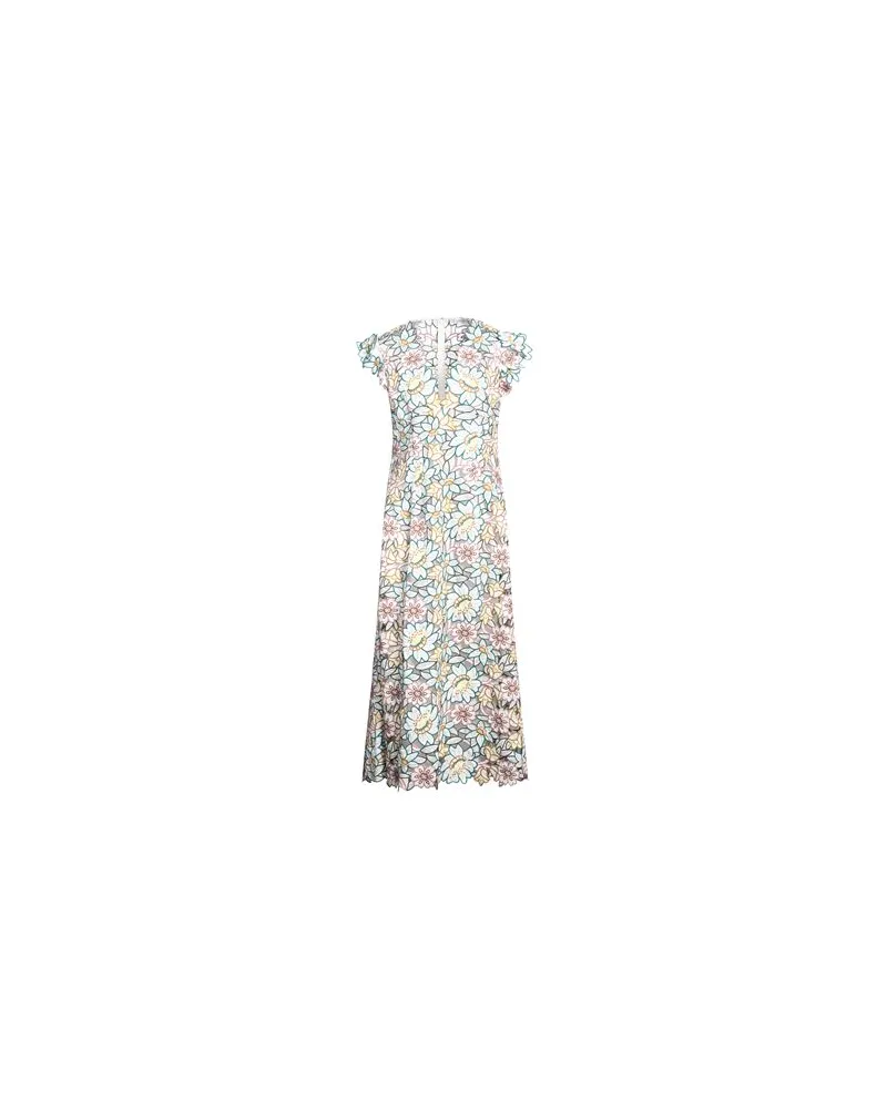 RED Valentino KLEIDER - Midi-Kleiderauf YOOX.COM Weiß