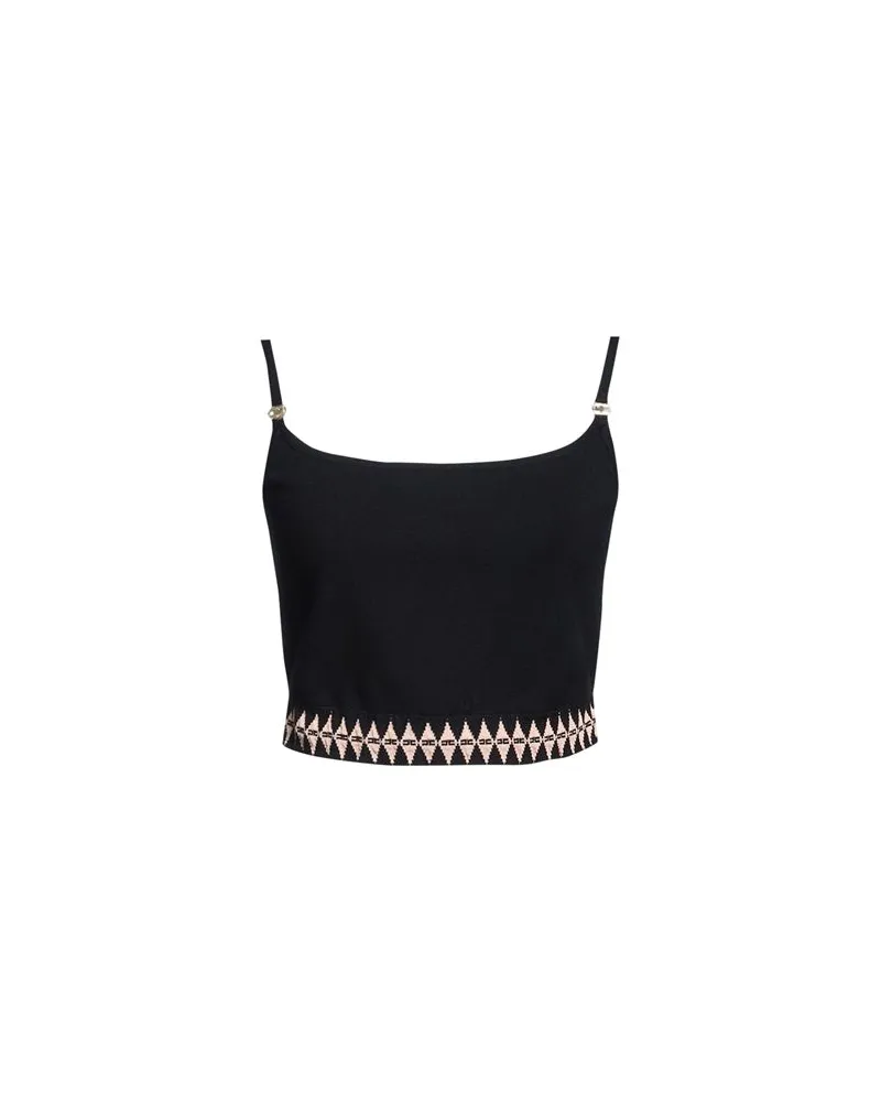Elisabetta Franchi TOPS - Topsauf YOOX.COM Schwarz