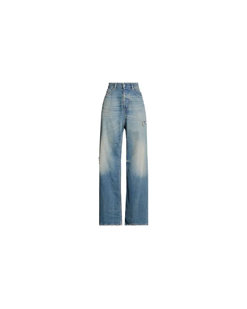 Diesel HOSEN & RÖCKE - Jeanshosenauf YOOX.COM Blau