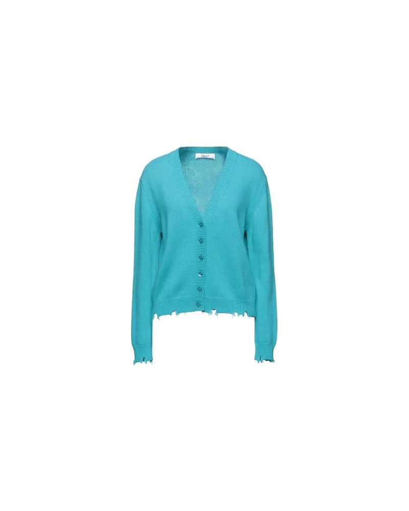 Blumarine STRICKWAREN - Strickjackenauf YOOX.COM Tūrkis