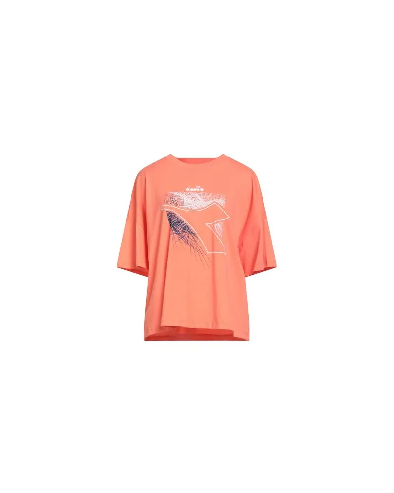 Diadora TOPS - T-shirtsauf YOOX.COM Lachs