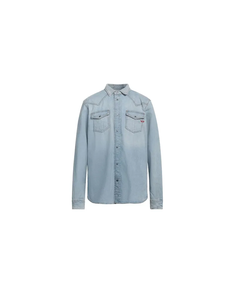 Diesel TOPS - Jeanshemdenauf YOOX.COM Blau