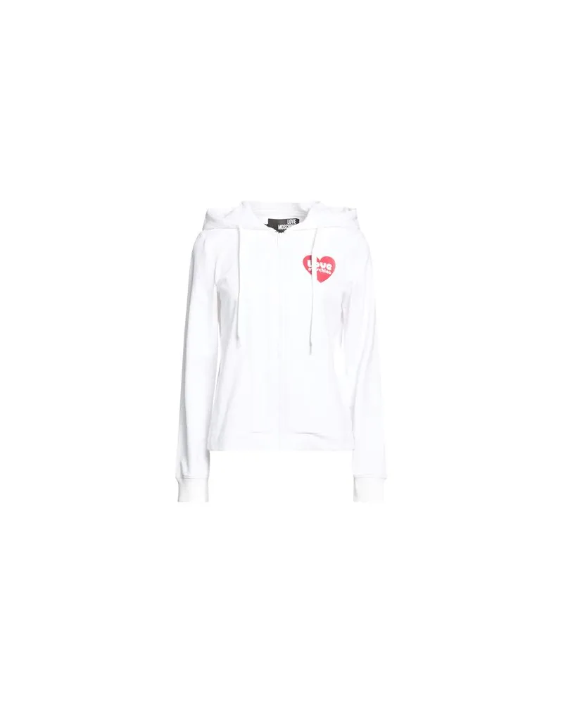 Moschino TOPS - Sweatshirtsauf YOOX.COM Weiß