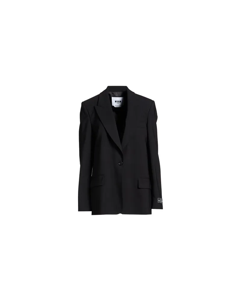 MSGM ANZÜGE und CO-ORDS - Blazersauf YOOX.COM Schwarz