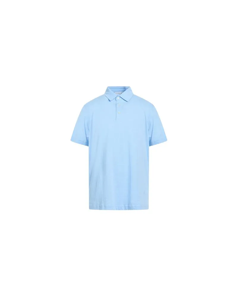 Manuel Ritz TOPS - Poloshirtsauf YOOX.COM Himmelblau