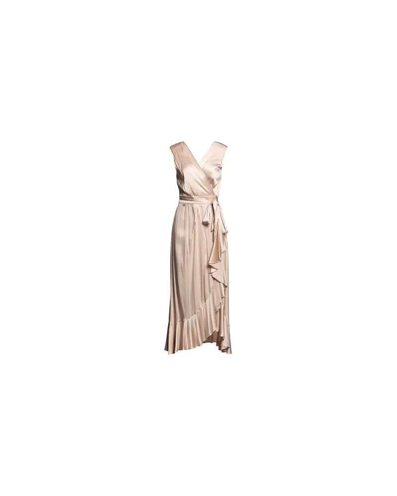Pinko KLEIDER - Midi-Kleiderauf YOOX.COM Beige