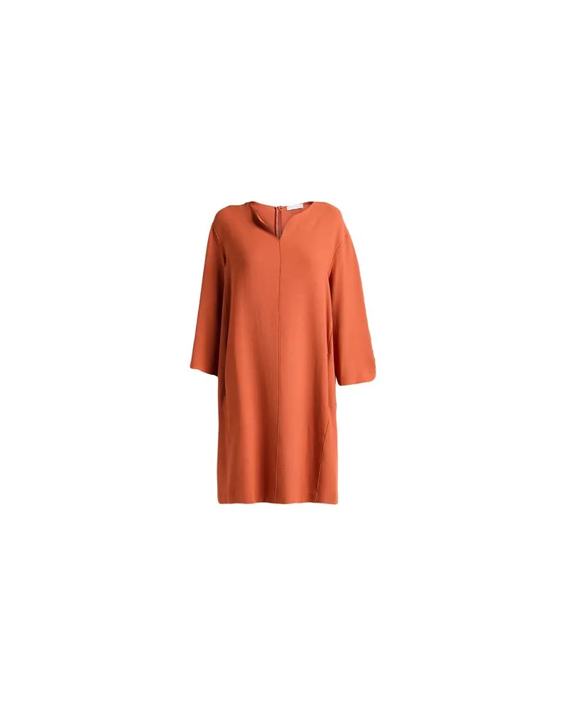 Antonelli Firenze KLEIDER - Mini-Kleiderauf YOOX.COM Rostrot