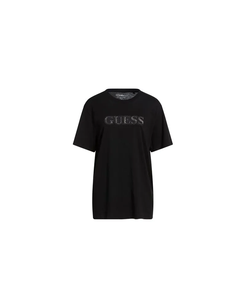Guess TOPS - T-shirtsauf YOOX.COM Schwarz