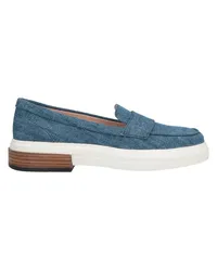 TOD'S Mokassin Blau