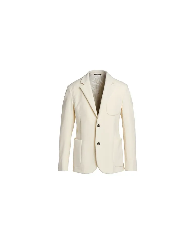 Emporio Armani ANZÜGE und CO-ORDS - Blazersauf YOOX.COM Cremeweiß