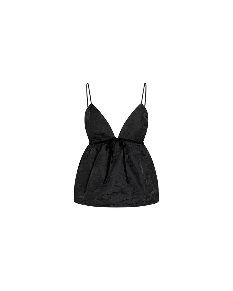 Ganni TOPS - Topsauf YOOX.COM Schwarz