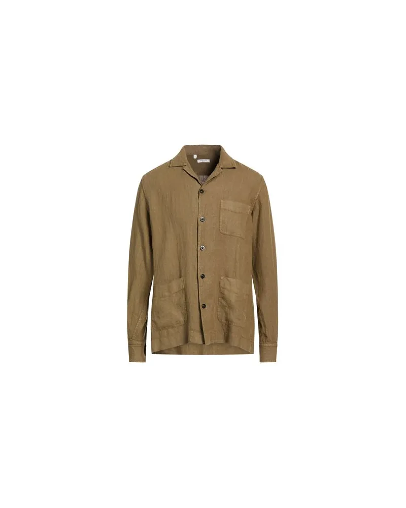 Boglioli TOPS - Hemdenauf YOOX.COM Khaki