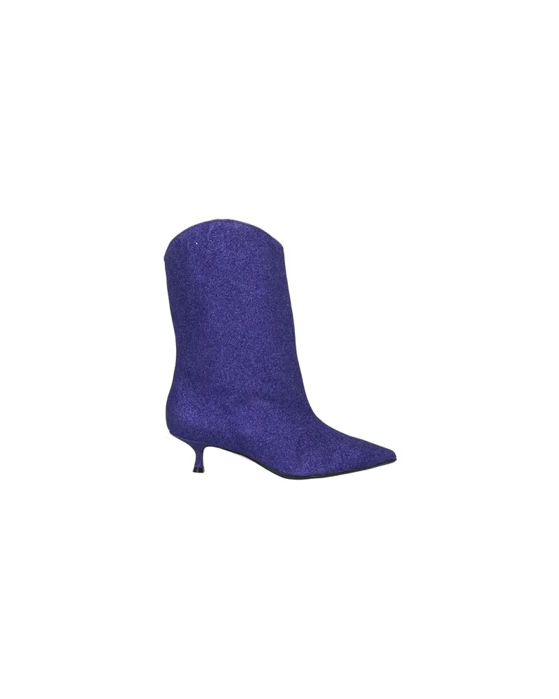 Anna F. SCHUHE - Stiefelettenauf YOOX.COM Violett