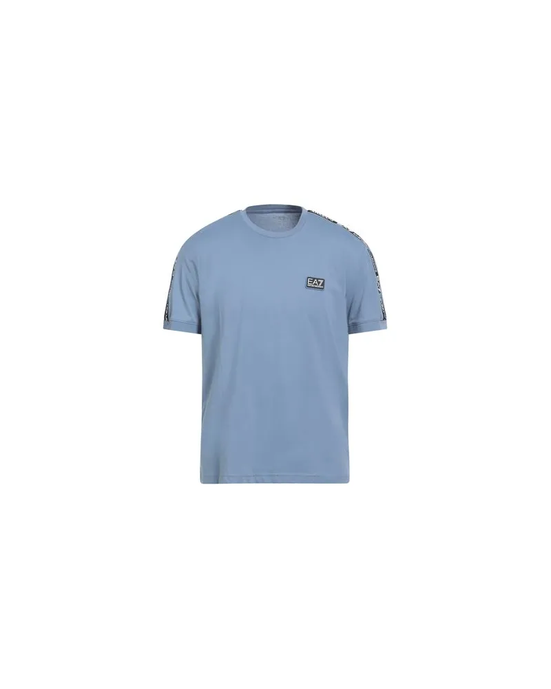EA7 TOPS - T-shirtsauf YOOX.COM Taubenblau